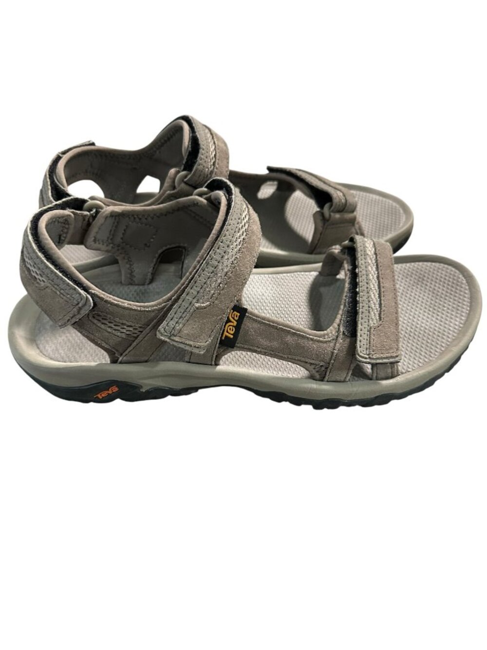 Teva Hudson Sport Men's Sandals Brown Adjustable Double Strap Hiking Size 12